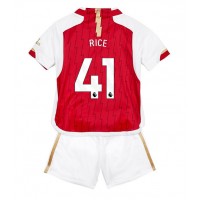 Arsenal Declan Rice #41 Replika babykläder Hemmaställ Barn 2023-24 Kortärmad (+ korta byxor)